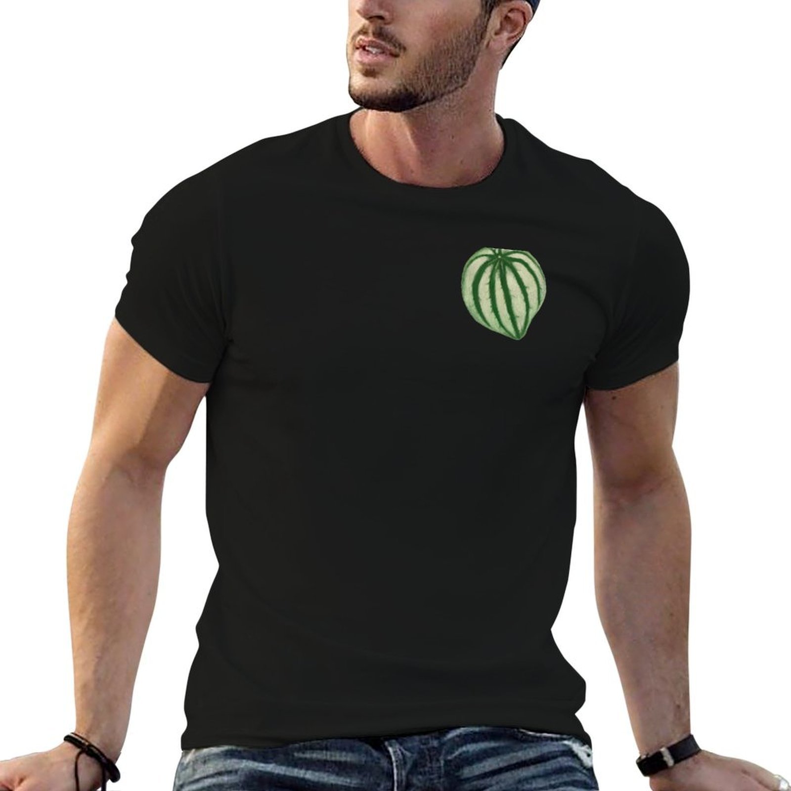 Watermelon Peperomia T-Shirt a - Peperomia Watermelon 评论和价格